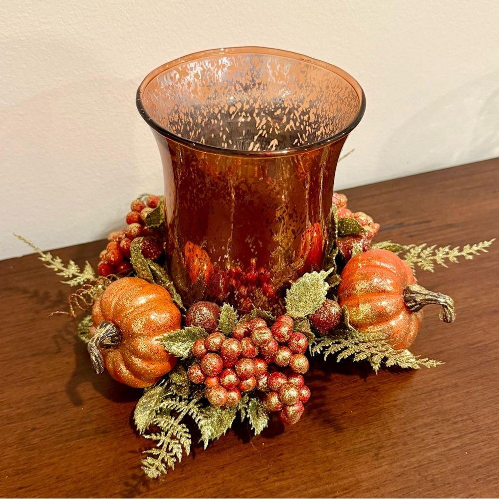 Festive Fall Autumn Pumpkin Table Centre Piece